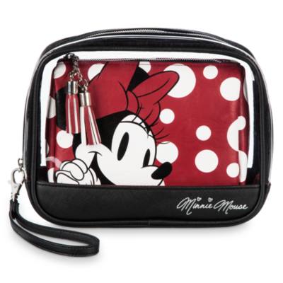 Loungefly Minnie Mouse Polka Dot Cosmetics Case Set