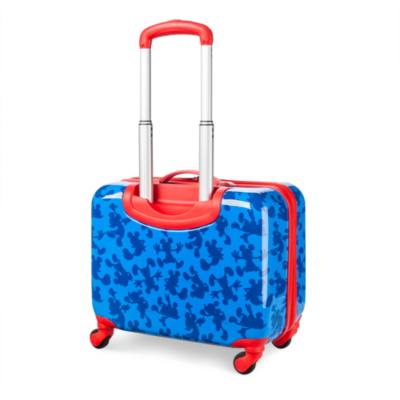 Disney Store Mickey Mouse Blue Rolling Luggage