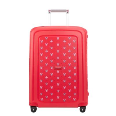 Samsonite Mickey Mouse S'Cure Medium Red Rolling Luggage