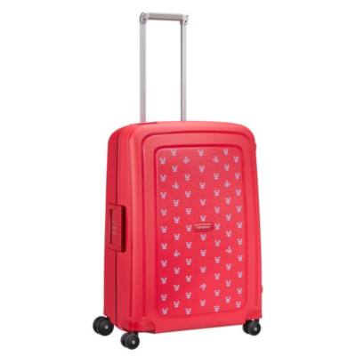 Samsonite Mickey Mouse S'Cure Medium Red Rolling Luggage