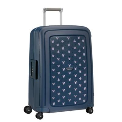 Samsonite Mickey Mouse S'Cure Medium Navy Rolling Luggage