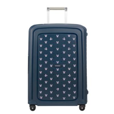 Samsonite Mickey Mouse S'Cure Medium Navy Rolling Luggage