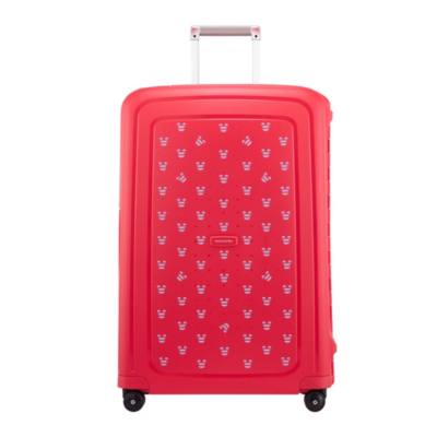 Maleta con ruedas roja grande Mickey Mouse S'Cure Samsonite