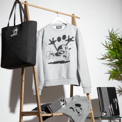 Disney Store Mickey Mouse Greyscale Collection For Adults
