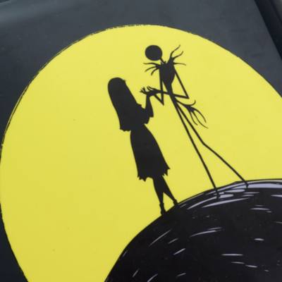 The Nightmare Before Christmas Rolling Luggage