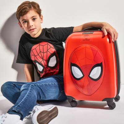 Disney Store Spider-Man and Venom Rolling Luggage