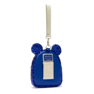 Loungefly Minnie Mouse Wishes Blue Mini Backpack Wristlet