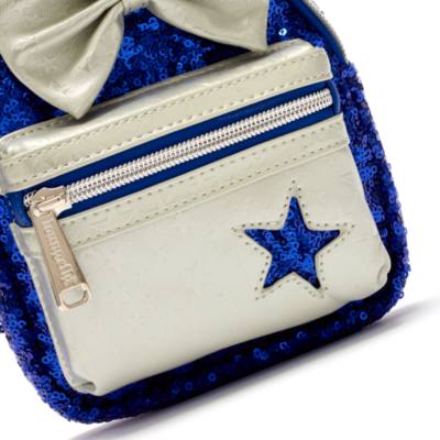 Loungefly Minnie Mouse Wishes Blue Mini Backpack Wristlet