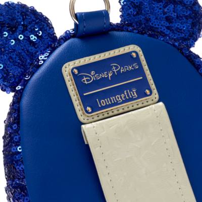 Loungefly Minnie Mouse Wishes Blue Mini Backpack Wristlet