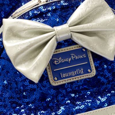 Loungefly Minnie Mouse Wishes Blue Mini Backpack