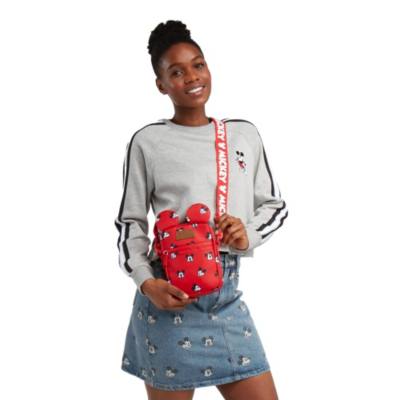 Disney Store Mickey Mouse Red Crossbody Bag