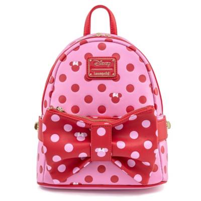 Loungefly Minnie Mouse Polka Dot Mini Backpack