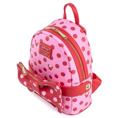 Loungefly Minnie Mouse Polka Dot Mini Backpack