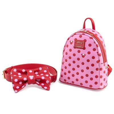 Loungefly Minnie Mouse Polka Dot Mini Backpack