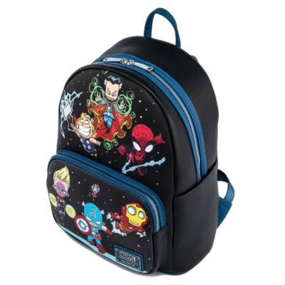 Loungefly Marvel Chibi Group Mini Backpack