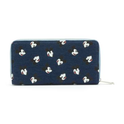 Portafoglio denim Topolino Loungefly