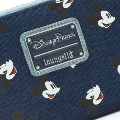 Portafoglio denim Topolino Loungefly