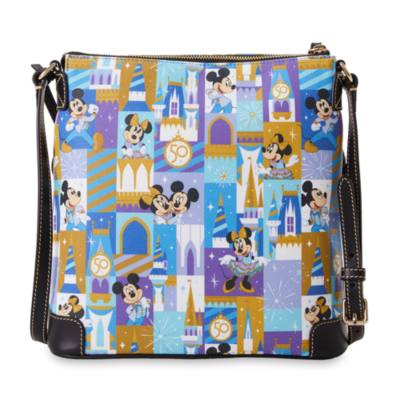 Dooney & Bourke Sac &agrave; bandouli&egrave;re Mickey et Minnie, 50e&nbsp;anniversaire de Walt Disney World