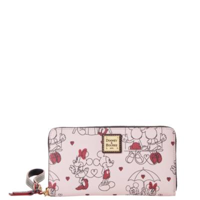 Dooney Bourke Mickey and Minnie Love Wallet Disney Store