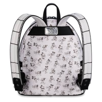 Loungefly Mickey Mouse Steamboat Willie Disney100 Decades Mini Backpack, 1 of 10