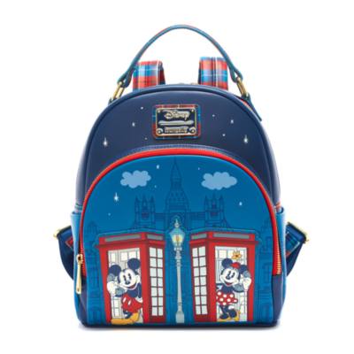 Loungefly Mickey and Minnie London City Backpack