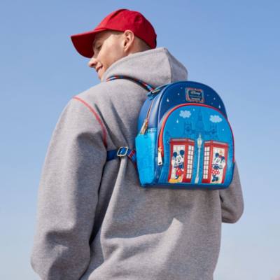 Loungefly Mickey and Minnie London City Backpack