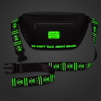 Loungefly Encanto ''We Don't Talk About Bruno'' Glow-in-the-Dark Belt Bag