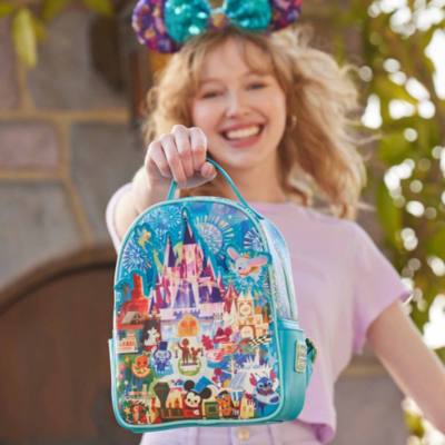 Loungefly Disney Parks Mini Backpack by Joey Chou