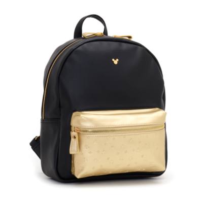 Disney Store - Micky Maus - Rucksack in Schwarz-Gold