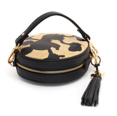 Disney Store Mickey Mouse Black and Gold Handbag