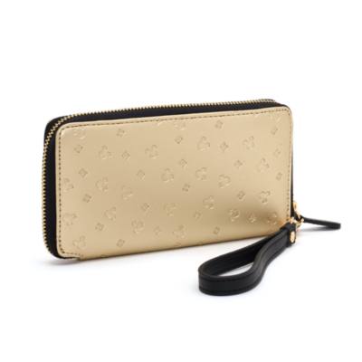 Disney Store Mickey Mouse Black and Gold Wallet