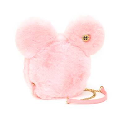 Disney Store Minnie Mouse Fluffy Crossbody Bag