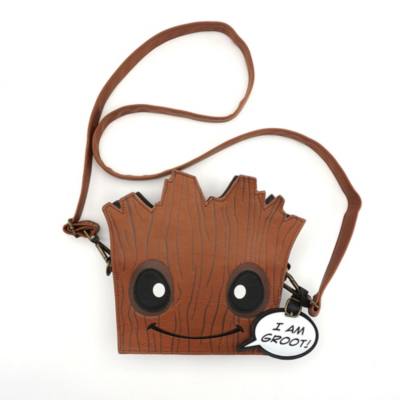 Loungefly Groot Face Cross Body Bag, Guardians of the Galaxy