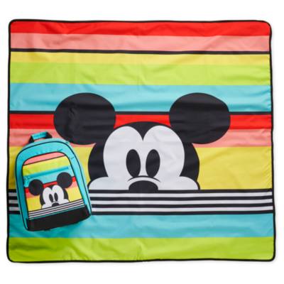 Disney Store Mickey Mouse Backpack and Picnic Blanket
