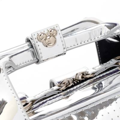 Disney Store Mickey Mouse Silver Backpack