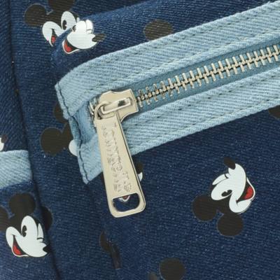 Loungefly Mickey Mouse Denim Backpack