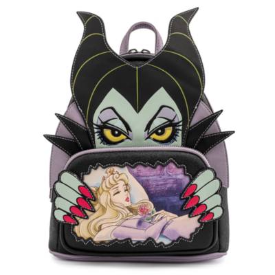 Loungefly Maleficent Mini Backpack, Sleeping Beauty