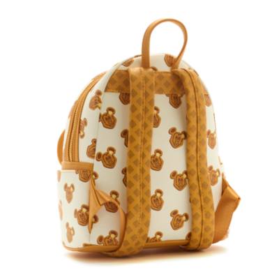 Disney Parks Loungefly Minnie Mouse Waffle Mini Backpack