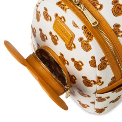 Disney Parks Loungefly Minnie Mouse Waffle Mini Backpack