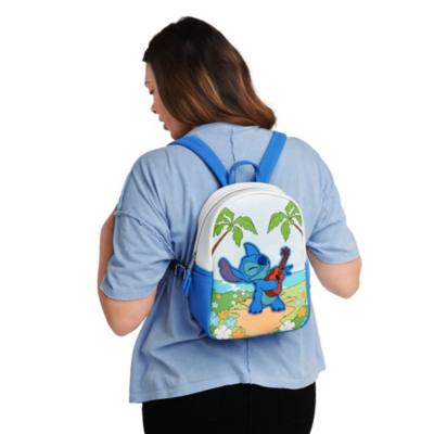 Loungefly Stitch With Guitar Mini Backpack