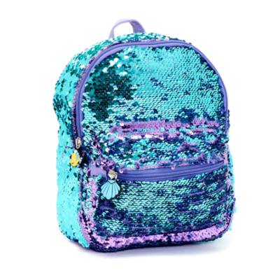 Disney Store The Little Mermaid Reversible Sequin Backpack