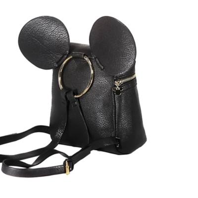 Typo Mickey Mouse Black Mini Backpack