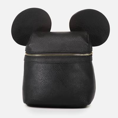 Typo Mickey Mouse Black Mini Backpack
