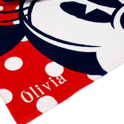 Disney Store Minnie Mouse Beach Towel