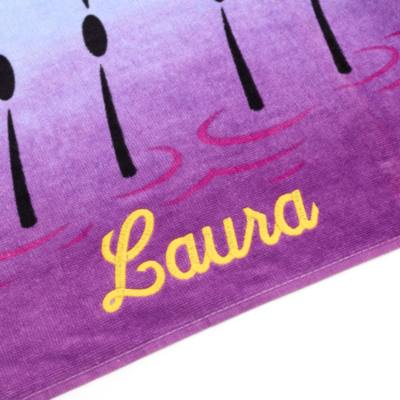 Disney Store Yo Yo Flamingo Beach Towel, Fantasia 2000