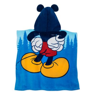 Disney Store Mickey Mouse Hooded Towel For Kids