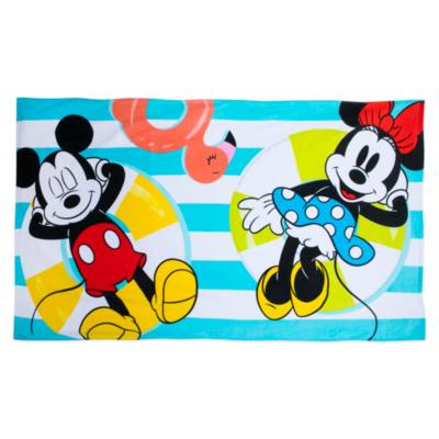 Toalla de playa Mickey y Minnie, Disney Store