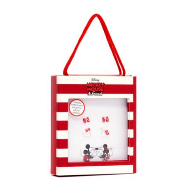 Disney Store - Minnie Maus - Versilberte Ohrringe in Schleifenform - 2er-Set