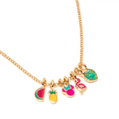 Disney Store - Minnie Maus - Individuell anpassbare Halskette mit Anh&auml;ngern