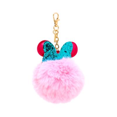 Disney Store Minnie Mouse Pom-Pom Keyring
